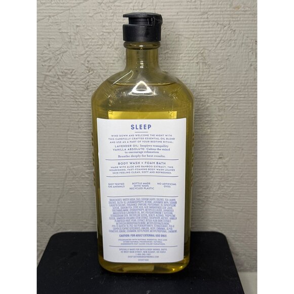 Bath & Body Works Aromatherapy Essential Oils Body Wash + Foam Bath 10 Oz - Picture 3 of 5